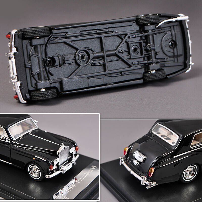 DCM 1:64 Scale Diecast Car Model Rolls-Royce Phantom VI Black