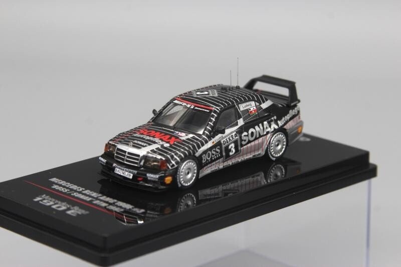 INNO 1:64 Mercedes Benz AMG 190E #3 BOSS SONAX EVO II DTM 1992 Racing Car Model