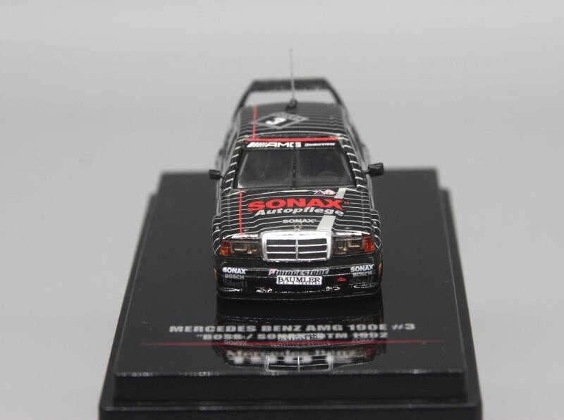 INNO 1:64 Mercedes Benz AMG 190E #3 BOSS SONAX EVO II DTM 1992 Racing Car Model