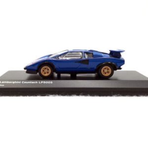 1:64 KYOSHO Car Model Lamborghini Countach LP500S Blue Car Toy Collectible - 图片 2