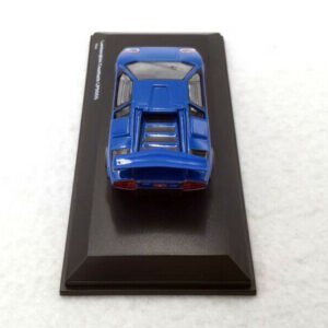 1:64 KYOSHO Car Model Lamborghini Countach LP500S Blue Car Toy Collectible - 图片 6
