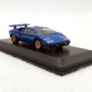 1:64 KYOSHO Car Model Lamborghini Countach LP500S Blue Car Toy Collectible - 图片 7