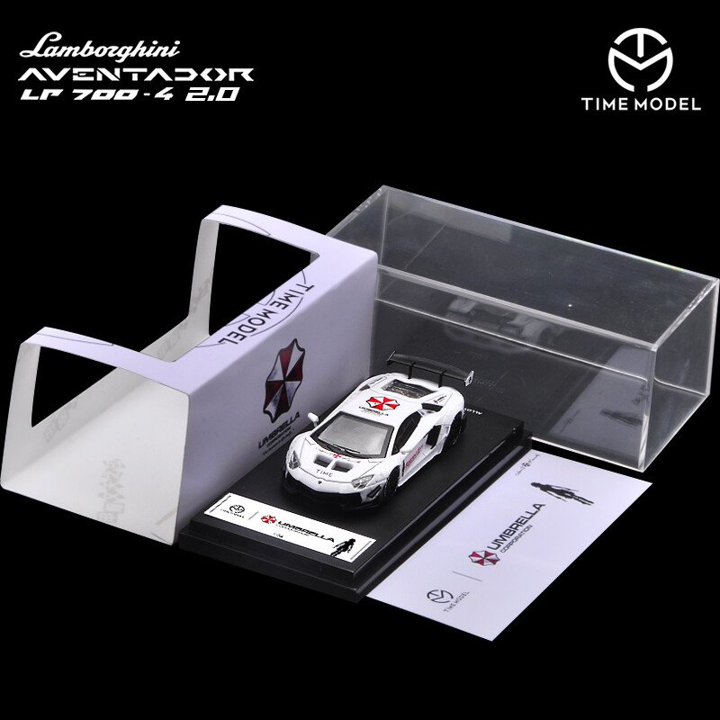 TM 1:64 Car Model Lamborghini Aventador LP700 LB 2.0 RESIDENT EVIL