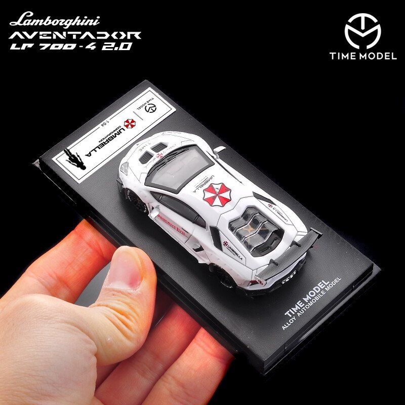 TM 1:64 Car Model Lamborghini Aventador LP700 LB 2.0 RESIDENT EVIL
