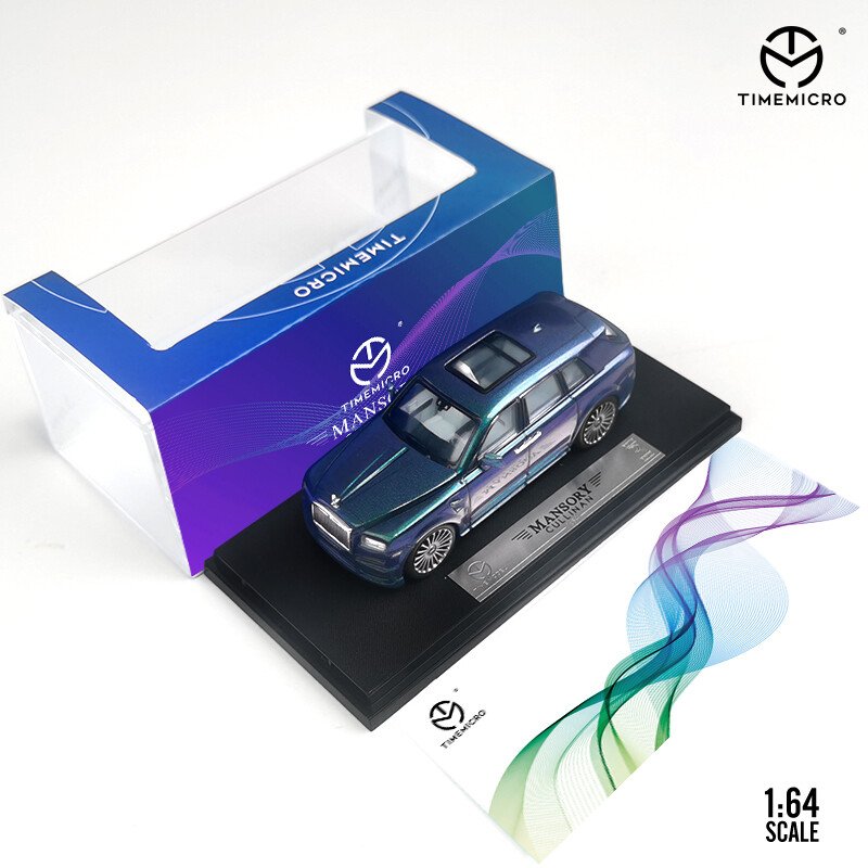 TM 1:64 Scale MANSORY Rolls-Royce Cullinan Discolored Alloy Car Model