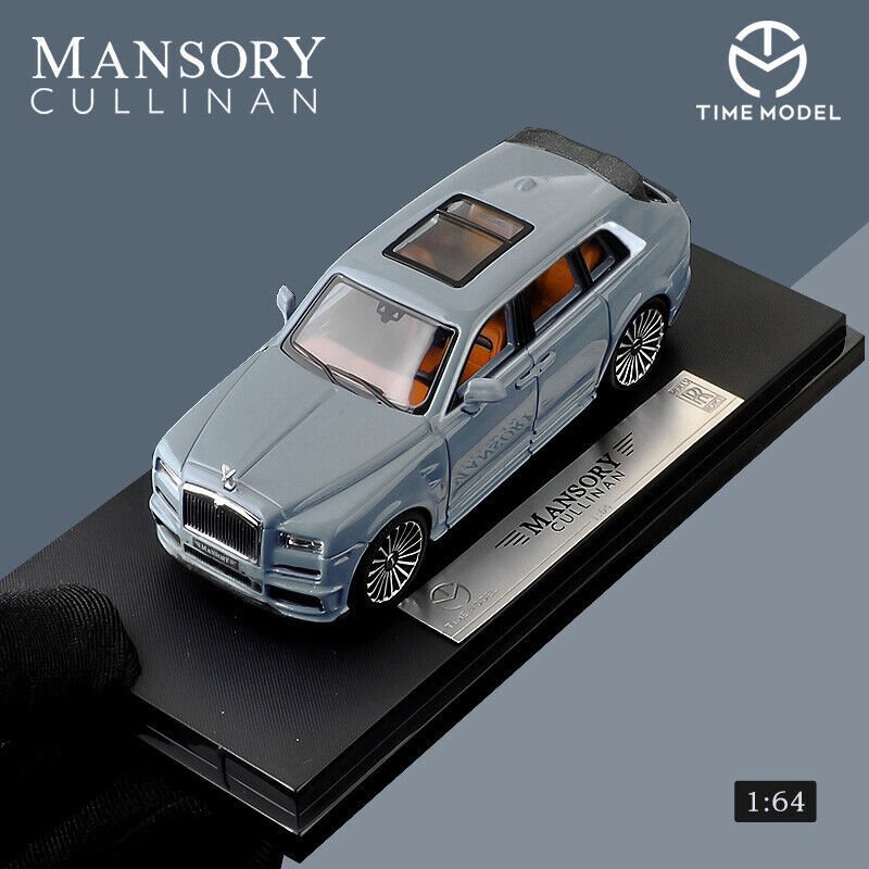 TM 1:64 Scale MANSORY Rolls-Royce Cullinan Slate Gray Car Model