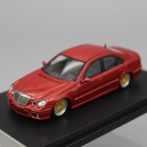 MK 1:64 For Benz E63 W211 Classic Sports Sedan Model Diecast Metal Car Model