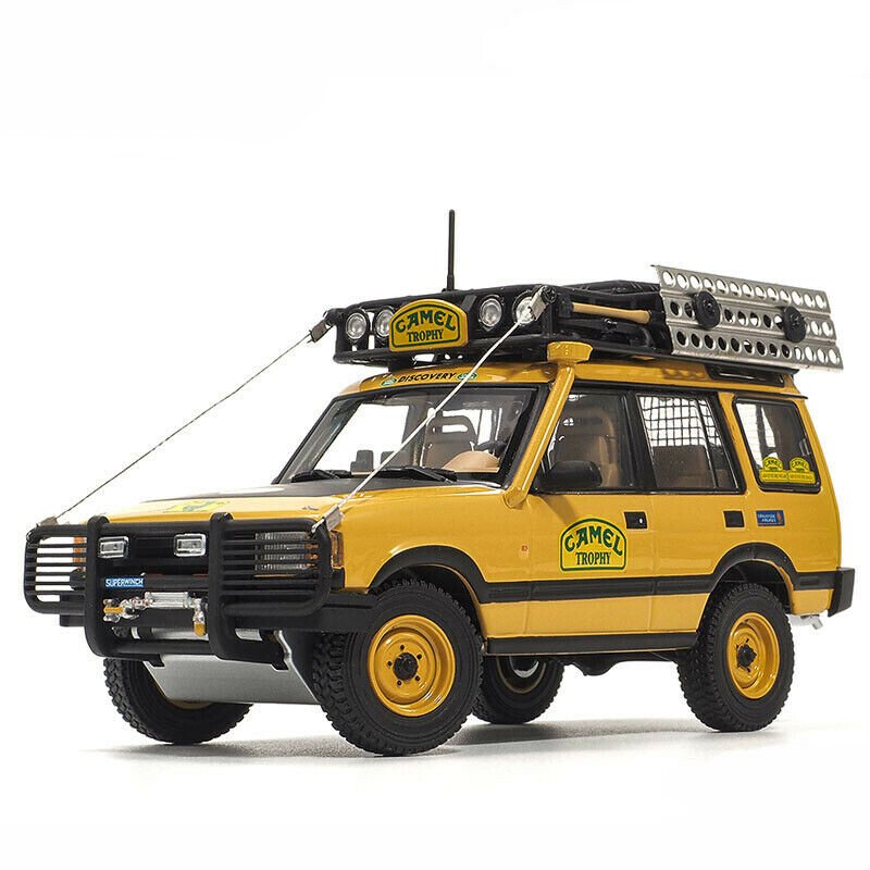 1:43 Car Model Land Rover Discovery SerieⅠ1996 CAMEL TROPHY Kalimantan