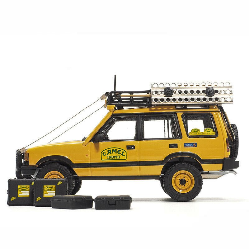 1:43 Car Model Land Rover Discovery SerieⅠ1996 CAMEL TROPHY Kalimantan