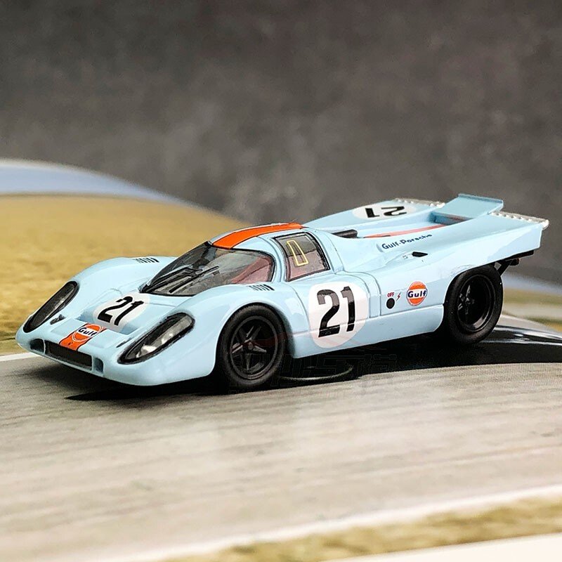 Spark 1/64 for Porsche 917 917K Le Mans 1970 Car Model Diecast Model #21 22