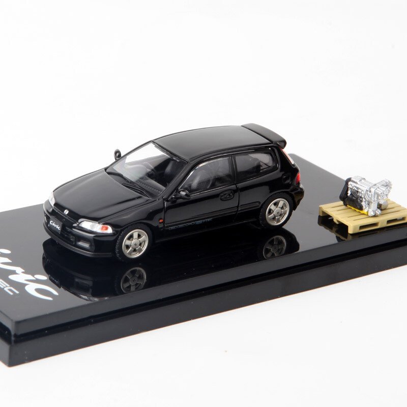 1/64 Hobby Japan for Honda Civic EG6 Engine Diecast Car Model