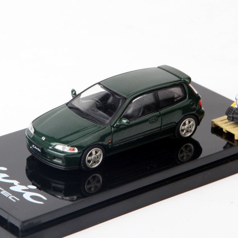 1/64 Hobby Japan for Honda Civic EG6 Engine Diecast Car Model