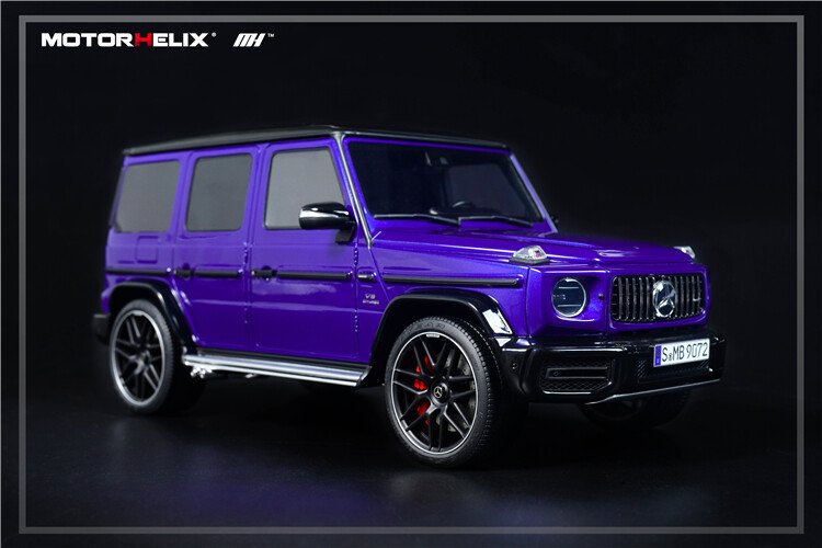 MH 1:18 Car Model Mercedes-Benz G63 AMG W464 2020 Brussels Motor