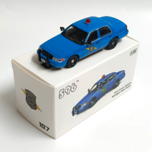 1:64 Michigan and Wisconsin State Vehicle Static Simulation Alloy Car Model