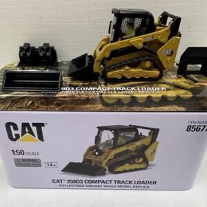 1:50 DM For Cat 259D3 Compact Track Loader DieCast Model  85677 Gifts - 图片 2