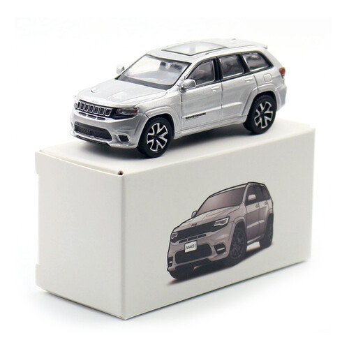 1:64 For Grand Cherokee Trackhawk 2019 Model Car Diecast Vehicle Kids Gift