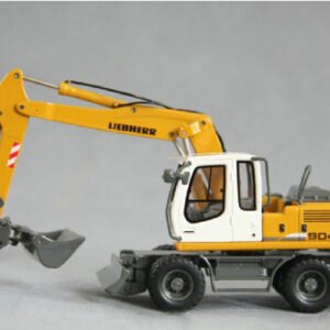 1:50 Liebhe a904c multifunctional wheel replaceable grab excavator model 58004 - 图片 3