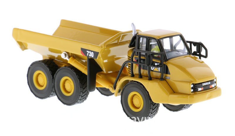1:87 DM For CAT 730 Dumper Alloy Engineering Vehicle Model 85130 Gifts Toys