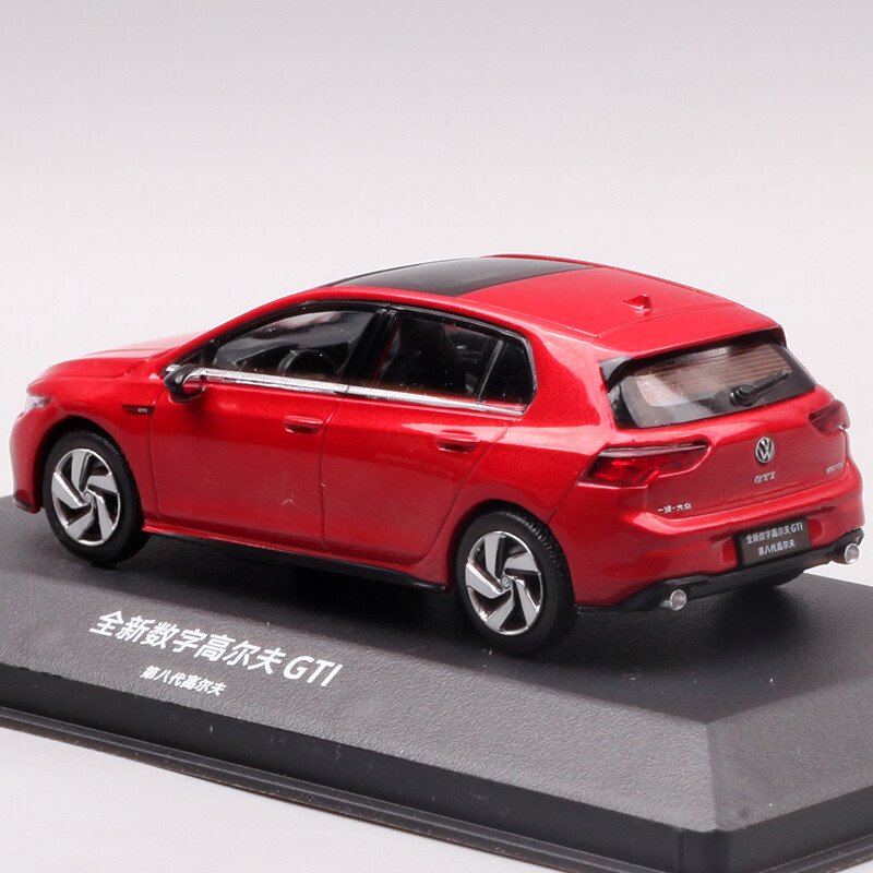 1:43 2021 The eighth generation All New Digital Golf Diecast Model red