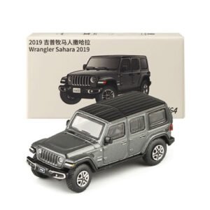 1:64 For Wrangler Sahara 2019 Model Car Diecast Vehicle Collection Kids Gift