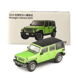 1:64 For Wrangler Sahara 2019 Model Car Diecast Vehicle Collection Kids Gift
