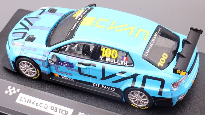 1/43 China Lynk&Co 03 TCR racer car diecast model toys