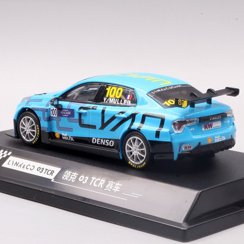 1/43 China Lynk&Co 03 TCR racer car diecast model toys