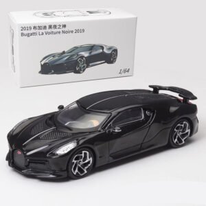 1:64 For Bugatt La Voiture Noire 2019 Model Car Diecast Vehicle Gift Collection