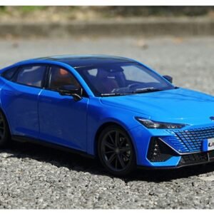 1:18 China Changan UNI-V Blue Model Car Gift