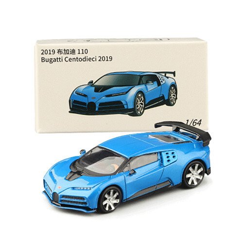 1:64 For Bugatti Centodieci 2019 Model Car Diecast Vehicle Kid Gift Collection