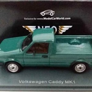 1:43 Neo VW Volkswagen Caddy MK1 Pick Up 1981 Green Car Model Toys