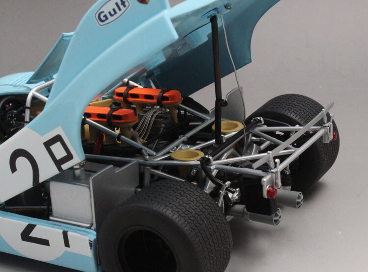 AUTOart 1:18 Porsche 908/03 Nurburgring 1971 #7 Diecast Car Model Collection