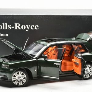 1:18 Rolls-Royce Cullinan Green Diecast Model Car New - 图片 4