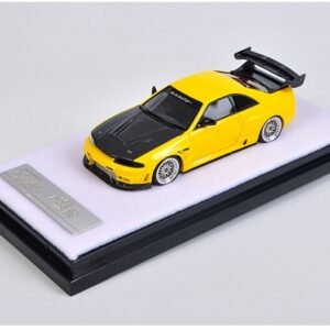 404ERROR 1:64 Scale Nissan GTR R33 SKYLINE YELLOW Resin Car Model