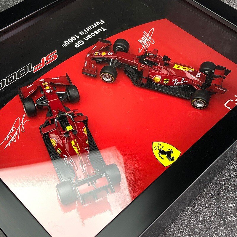 1: 43 Ferrari sf1000 F1 car Le Claire watt 2020 frame car model