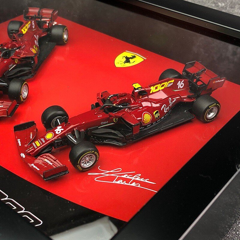 1: 43 Ferrari sf1000 F1 car Le Claire watt 2020 frame car model
