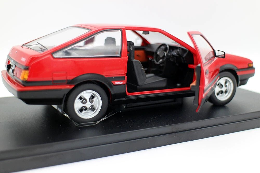 For Toyota Sprinter Trueno 1983 2 Open Door 1:24 Scale Die-Cast Model Car New