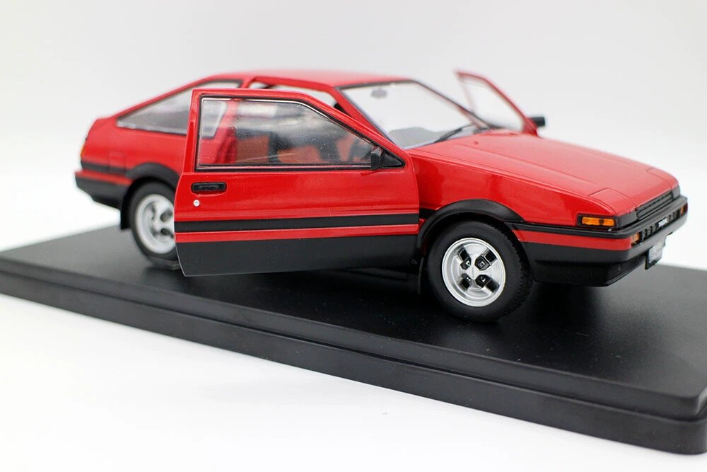 For Toyota Sprinter Trueno 1983 2 Open Door 1:24 Scale Die-Cast Model Car New