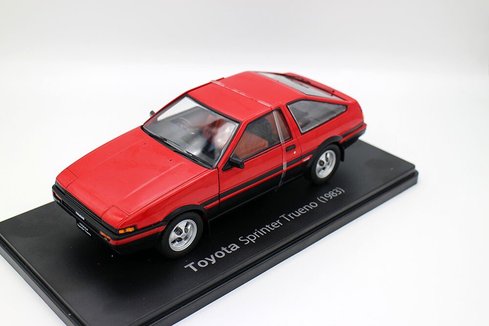 For Toyota Sprinter Trueno 1983 2 Open Door 1:24 Scale Die-Cast Model Car New