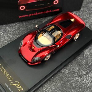 Peako de Tomaso p72 detomaso resin 1:64 super running car model