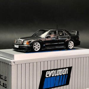 Tw Benz 190E 2.5 Evo 1:64 car model with container alloy collection ornaments