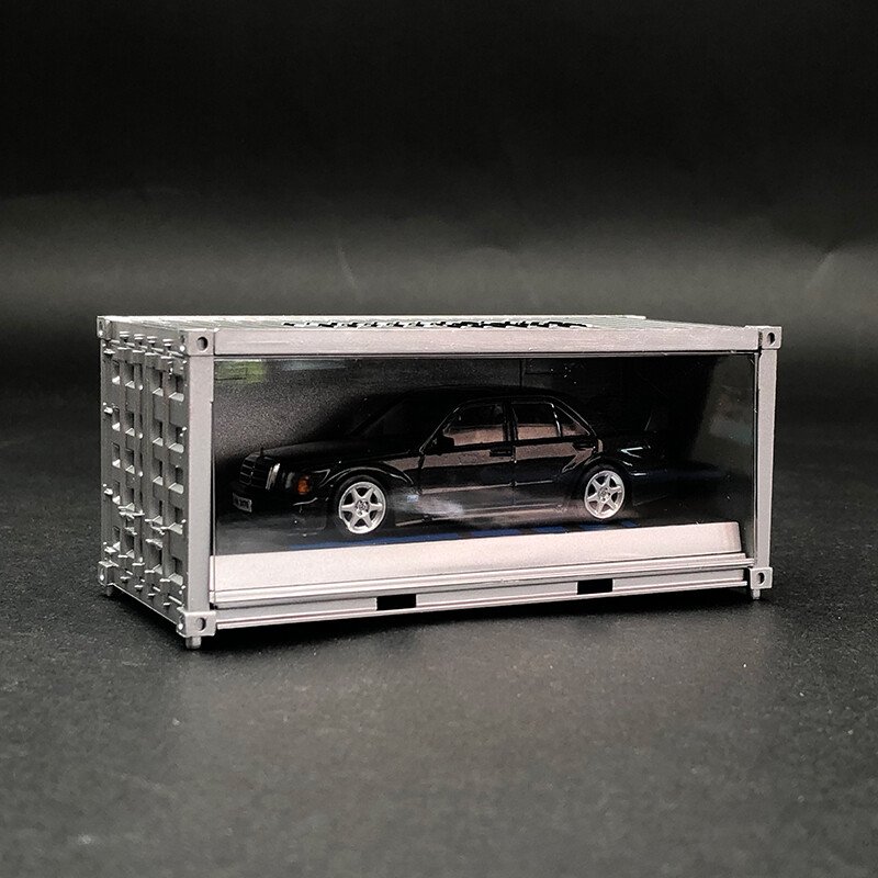 Tw Benz 190E 2.5 Evo 1:64 car model with container alloy collection ornaments