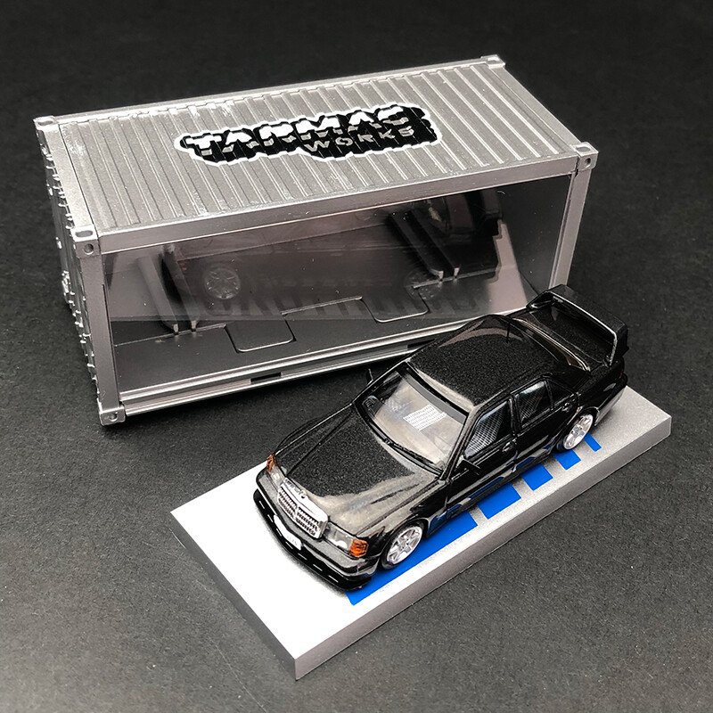 Tw Benz 190E 2.5 Evo 1:64 car model with container alloy collection ornaments