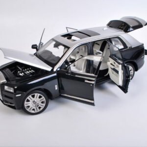 1:18 Rolls-Royce Cullinan Black Sliver Diecast Model Car New - 图片 11