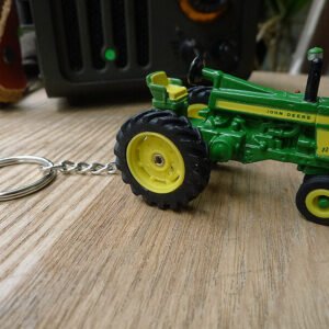 1:64 for John 720 Tractor Keyring Mobile Phone Chain Pendant Key Chain Gifts - 图片 1