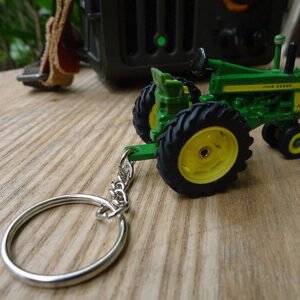 1:64 for John 720 Tractor Keyring Mobile Phone Chain Pendant Key Chain Gifts - 图片 3