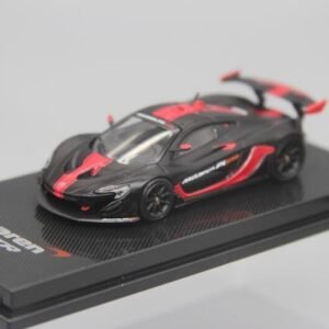 1:64 Mclaren P1 GTR BlackRed Diecast Model Car
