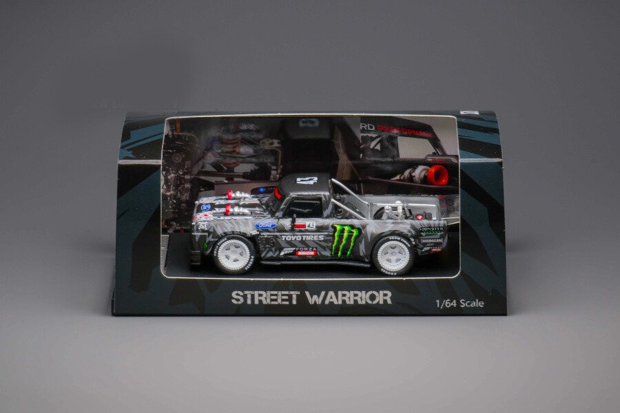 SW 1:64 Hoonitruck Ken Block's 1977 F150 Truck Diecast Model Car Model Toys