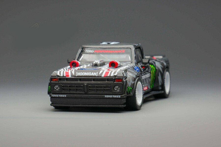 SW 1:64 Hoonitruck Ken Block's 1977 F150 Truck Diecast Model Car Model Toys