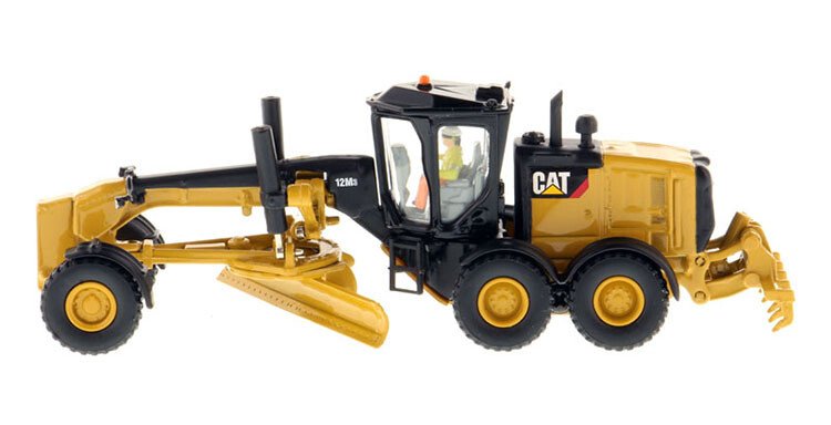 1/87 Caterpillar Cat 12M3 Motor Grader HO Scale DieCast By DM 85520